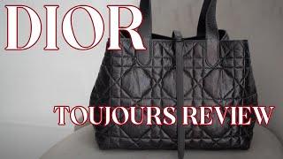 Medium Dior Toujours Macrocannage Crinkled Calfskin review#dior #toujours 使用感受, 使用测评, 值得购买么?省钱攻略