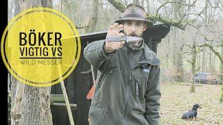 Böker Vigtig vs Wild #bushcraft #survival #woodcraft #knife #7vswild