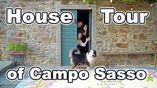 Campo Sasso house tour - our renovated farmhouse in Tuscany