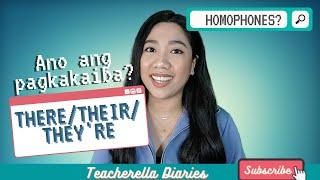 ANO ANG PAGKAKAIBA NG THERE, THEIR AT THEY'RE? | LANGUAGE TRIVIA