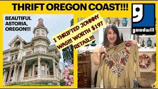 Explore Astoria Oregon's Vintage Thrift Scene - Shop Goodwill & Other Gems On The Coast!