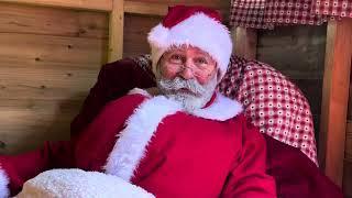 Santa’s Grotto at Rumwell Farm Shop.