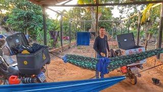 T04EP15 Acampei em uma igreja abandonada em um povoado na Cidade de Alenquer Pará