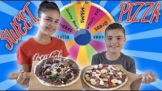 Mystery Wheel of Pizza Challenge - Sweet Edition! | Grace's Room