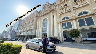 Gulberg Heights 2 Bed Full Furnished Appartment  Islamabad |LCD Curtain | Beds Couches Refrigerator