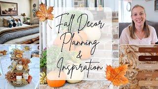  FALL DECOR PLANNING & INSPIRATION 2024 | FALL DECOR IDEAS