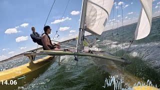 Hobie 16 rudder blade failure