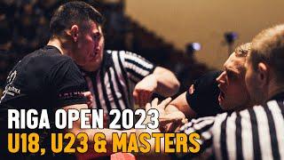 RIGA OPEN ARMWRESTLING CHAMPIONSHIP 2023 - U18, U23 & MASTERS