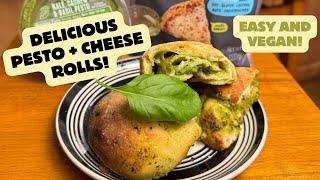 Simple Cheese With Pesto Roll Snack Idea!