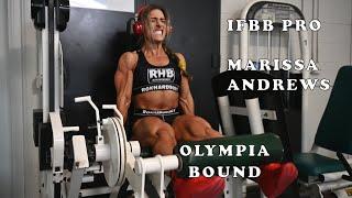 IFBB PRO MARISSA ANDREWS TRAINS LEGS AFTER QUALIFYING FOR THE OYLPMIA