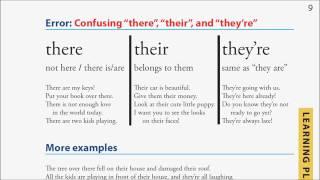 Common Writing Errors