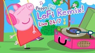 Lofi Peppa Pig Radio  Lofi Music for Kids Live Stream 24/7