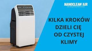 KLIMATYZATOR PRZENOŚNY - Czyszczenie, odgrzybianie i dezynfekcja NANOCLEAN® AIR Home