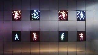 Samsung's Moving Modular Display Concept TV LED Tiles at CES 2016