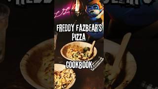  DISCOVER THE FIVE NIGHTS AT FREDDY'S COOKBOOK | FREDDY FAZBEAR'S PIZZA #fnaf #fivenightsatfreddys