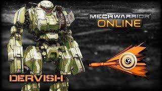 MechWarrior Online - Dervish 6M gameplay