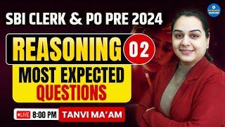 SBI Clerk & PO Prelims 2024 | Top Expected Reasoning Questions | Session 02