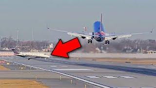 Close Call At Chicago Midway Caught On Camera!