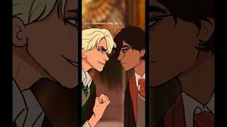 harry potter and the restraining order ️ #harrypotter #dracomalfoy #animation #meme #art #cartoon