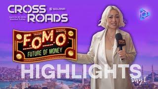 FOMO Goes to SOLANA CROSSROADS 2025! (DAY 1)