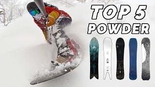 Top 5 Powder Snowboards 2020