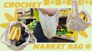 Crochet Market Bag! A very practical summer project ️️