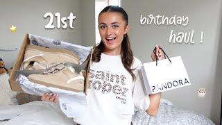 WHAT i GOT FOR MY 21st BIRTHDAY! || BIRTHDAY HAUL! ⭐️