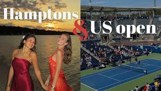 GOSSIP GIRL SUMMER: met Donna Karan, Hamptons weekend, US open, NYC, Wing Stop.../ east coast vlog