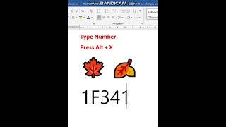 LEAF symbol shortcut key in word computer shortcut key #viral #trending #shortcutkeys #shorts