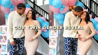 OUR TWIN GENDER REVEAL