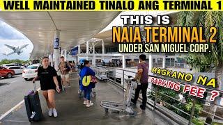 Heto Na ! Foreign Tourist Nandito Na ! The GREEN and AESTHETIC NAIA Terminal 2 under San Miguel Corp