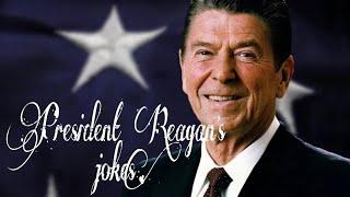Former President Ronald Reagan Tells A Joke About Richard Nixon