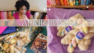 Steph Sewn Podcast: My planning process and sewing / knitting plans for April 2023