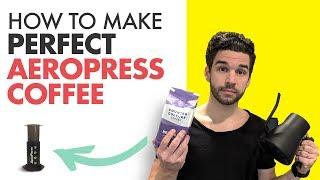 How to Make Perfect AEROPRESS COFFEE  | 9 Easy Steps