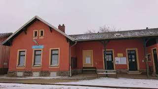 Bahnhof Weitersfeld (NÖ) im Winter (2024)