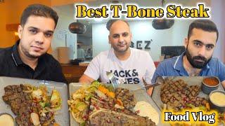 Food Vlog Manchester Bolton Best T- Bone Steak |@Tribez Steak & Grill Bolton