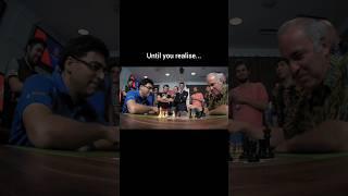 Vishwanathan Anand vs Garry Kasparov. All chess legends in one frame. #chess #legends #magnus #rare