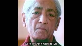 Death | Krishnamurti #shorts