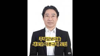 주택담보대출 새로운 자본규제 도입