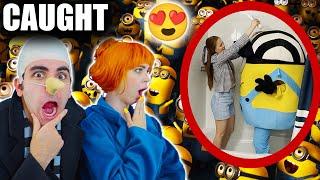 DID GRU & LUCY CATCH M3GAN & MINION TOGETHER!? (Peach's Crown Stolen!)