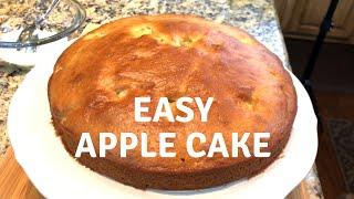 Easiest Apple Cake Recipe - Super Soft and Delicious Cake in 10 Minutes! 