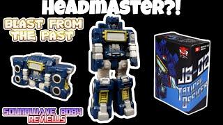 Soundwave as a Headmaster?! Blast From The Past Review: JB-02 Tactical Officer