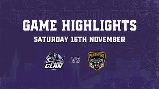 HIGHLIGHTS: 16/11/24 - Glasgow Clan 4 Nottingham Panthers 3