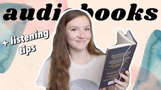 my favorite AUDIOBOOKS (+ Listening Tips!)   // audiobook recommendations 2021