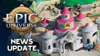 Universal Epic Universe News Mega Update — SIGNS INSTALLED, DONKEY KONG FOOTAGE, & NEW LAND CLEARING