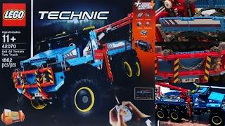 2017 Lego Technic 6x6 All Terrain Tow Truck Pre-Review 42070