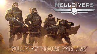 Helldivers PS5 Full Playthrough Part 1.5