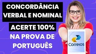 CONCORDÂNCIA VERBAL E NOMINAL - Professora Pamba