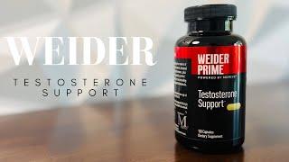 Weider Prime Testosterone Support Review