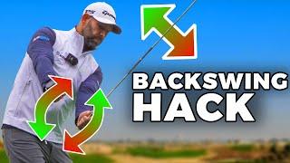 The RIDICULOUSLY Easy Way To Make A Perfect Backswing Every Time - Live Lesson